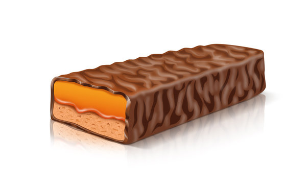 Chocolate Bar - Stock Image