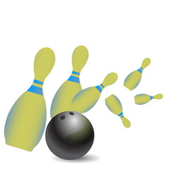 bowling illustration
