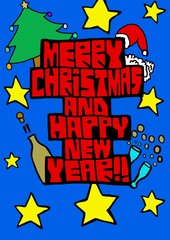 merry christmas and happy new year