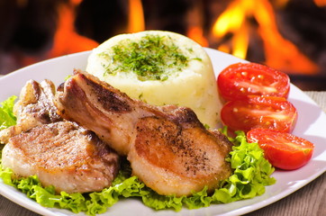 Grilled Steak Meat