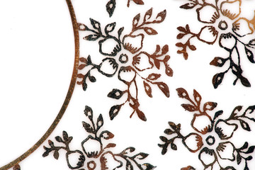 Fototapeta na wymiar vintage floral pattern background