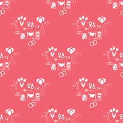 pattern Valentine's Day