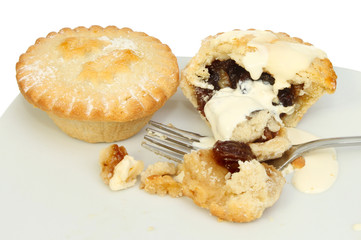 Mince pies closeup © Richard Griffin