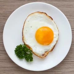 Selbstklebende Fototapete Spiegeleier Fried egg