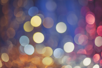 Fototapeta premium xmas blurred bokeh