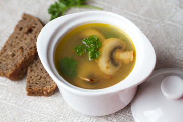 Mushroom soup