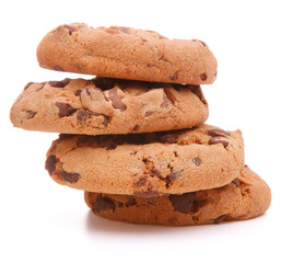 Chocolate homemade pastry cookies