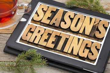 season greetings typography © MarekPhotoDesign.com