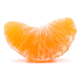tangerine or mandarin fruit part