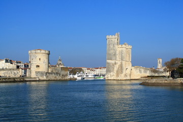 Fototapeta na wymiar Fortifications de la Rochelle