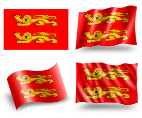 Flag of Lower Normandy Region