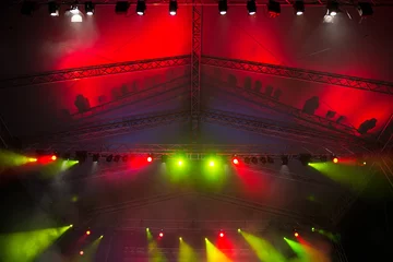 Photo sur Plexiglas Lumière et ombre Stage lights