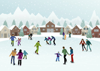 the ice rink © Usty