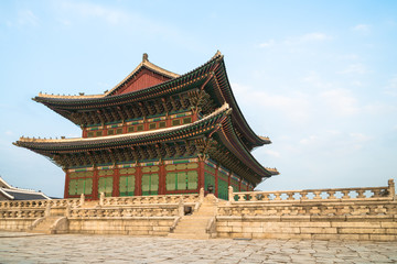 Fototapeta premium Gyeongbokgung Palace, Seoul, South Korea