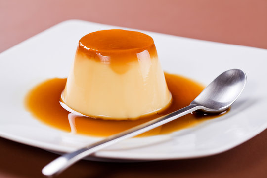 Vanilla And Caramel dessert