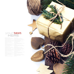 Christmas gift and decorations