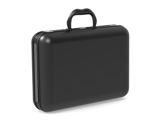 Black briefcase