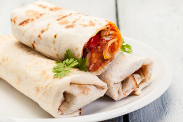 Mexican burritos