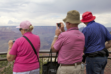 Obraz na płótnie Canvas emerytów w związku z Grand Canyon, Arizona