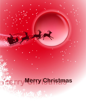 santa's sleigh greeting