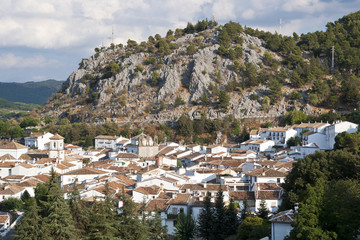 Views of Grazalema town, Cadiz, Andalusia, Spain