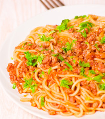 spaghetti bolognese