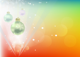 Christmas Background. Abstract Vector Illustration