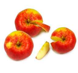 three apples