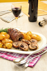 Filetto arrosto di maiale farcito