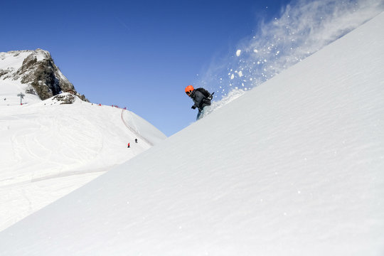 Snowboard freerider