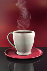 Tasse Porzellan Unterteller R