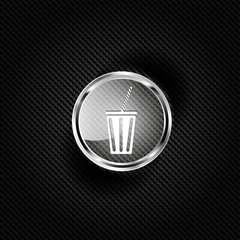 Cold drink web icon