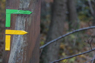 Balise randonnée