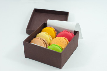 macaron in isolated background