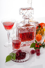 Alcoholic beverage from fruits
