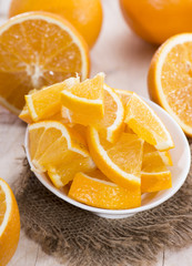 Fototapeta na wymiar Orange Fruit