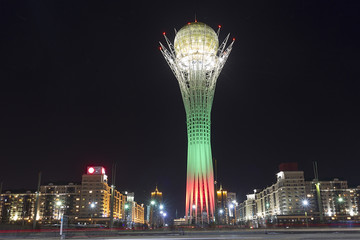 Downtown of Astana city - the capital of Kazakhstan