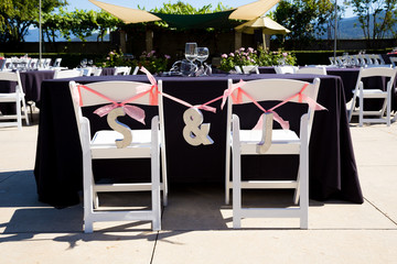 Wedding Reception Tables
