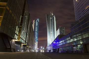 Downtown of Astana city - the capital of Kazakhstan