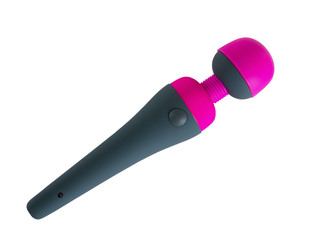 Electric masseur isolated