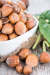 Fresh Hazelnuts