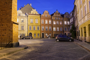 Kanonia Square in the Old Town of Warsaw