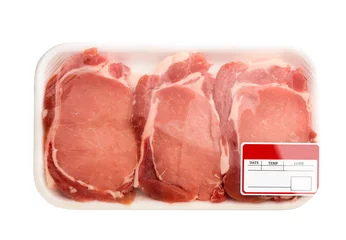 Crédence de cuisine en verre imprimé Viande Fresh meat