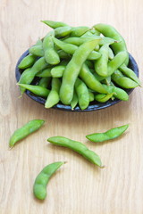 Cooked Green Organic Edamame