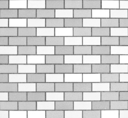 White brick wall, perfect as a background, square photograph