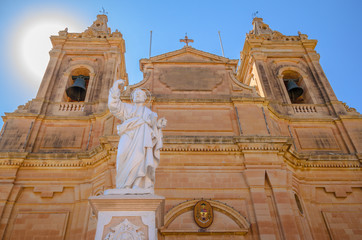 Church dedicated to Christ the Saviour in Ghasri, Gozo, Malta