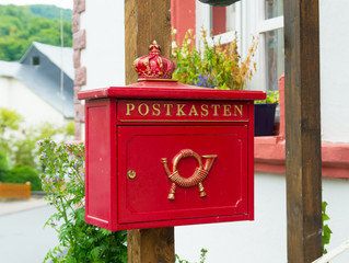 red mailbox