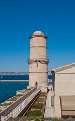 Lantern Tower (Tour du Fanal, 1644). Fort Saint-Jean, Marseilles