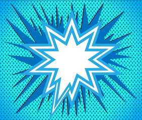 Blank empty speech bubbles