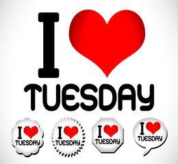 I Love The Days of the Week